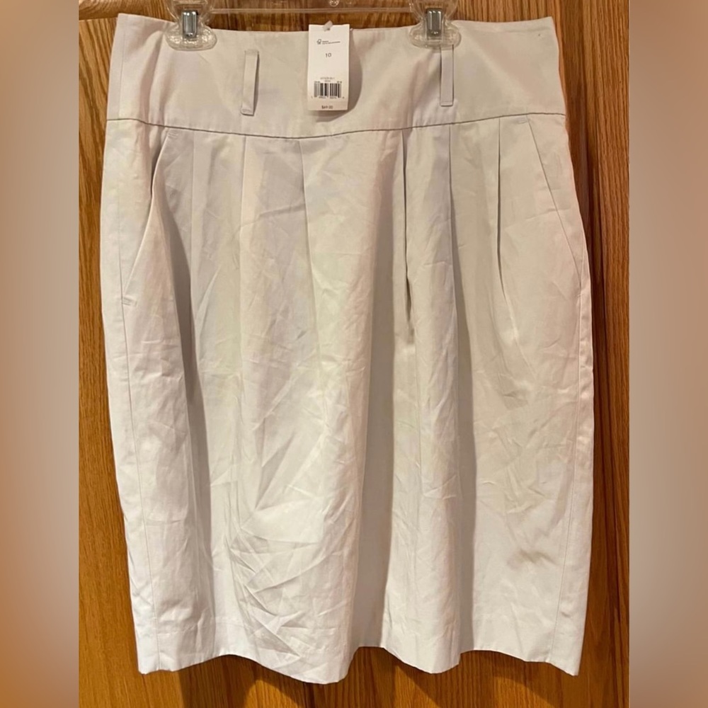 Banana Republic Women’s Classic Khaki Lined Pencil Skirt Size‎ 10 NEW with Tags